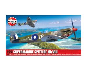 AIRFIX - - A17002 - Supermarine Spitfire Mk. Viii Kit de Modèle en Plastique pour Avion Militaire