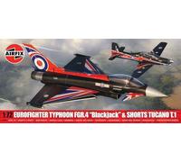 Airfix A40003 Coffret Double, Eurofighter Typhoon FGR.4 (Blackjack) + Shorts Tucano T.1