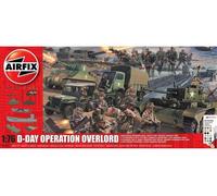 AIRFIX A50162A MAQUETTE D-DAY 75TH ANNIVERSARY OPERATION OVERLOR GIFT SET 1/76