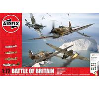 Airfix - Coffret Cadeau 1/72 Battle of Britain - Maquette en Plastique - Échelle 1:72