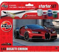 Airfix A55005 - 1/43 Petit Ensemble De Démarrage NOUVEAU Bugatti Chiron - Neuf