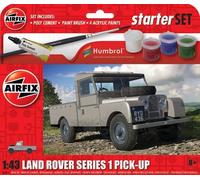 AIRFIX A55012 1/43 Kit De Démarrage - Land Rover Series 1 Pick-Up