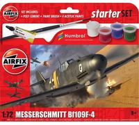 Airfix A55014 - Set De Démarrage 1:72 - Messerschmitt Bf109F-4 - Neuf