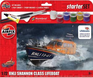 Airfix A55015 Coffret De Démarrage 1:72 Bateau RNLI Shannon Class - Neuf