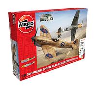 Supermarine Spitfire Mk.Vb & Messerschmitt Bf109e Dogfight Double - Airfix Ax50160-Airfix-Airfix