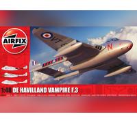 AIRFIX De Havilland Vampire F.3 - 1/48 - AIRFIX A06107
