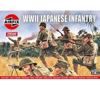 Airfix Ensemble de figurines de modélisme - A00718V Infanterie japonaise - Kit de construction de maquette en plastique pour adultes et enfants à partir de 8 ans - Comprend 48 figurines non peintes -