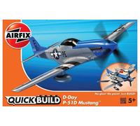 Airfix J6046 - Quickbuild D-Day P-51D MUSTANG - Neuf