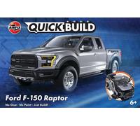 Airfix J6053 QUICKBUILD Kit De Modèle Ford F-150 Raptor Grey En Plastique