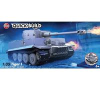 AIRFIX Kit de Construction de Réservoir Quickbuild - J6041 Tiger I Kit de Construction de Réservoir pour Enfants à Partir de 6 Ans, Jouets de Construction pour Garçons et Filles, Modélisme sans Colle