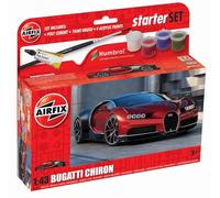 Maquette Voiture : Starter Set : Bugatti Chiron-Airfix