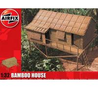 Airfix Maison En Bambou D'Jungle Maison Tropicale 1:32 Kit De Modèle TIPP
