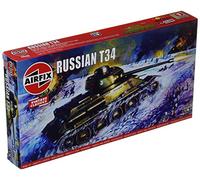 Russian T-34 Medium Tank,vintage Classic - 1:76e - Airfix