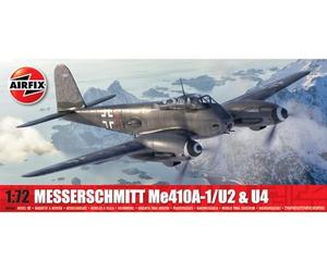 Airfix Model Set - A04066 Messerschmitt Me410A-1 U2 et U4 - Kit de Construction de Maquettes d'Avion en Plastique pour Adultes et enfants à Partir de 8 Ans,- Modèle à L'Échelle 1:72
