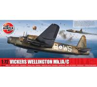 Airfix Model Set - A08019A Vickers Wellington Mk,Ia ou C Kit de Construction de Maquettes d'Avion en Plastique pour Adultes et enfants de 8 Ans et Plus,- Modèle à L'Échelle 1:72