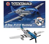 Airfix QUICKBUILD Kit D-Day P-51D Mustang J6046 Pour Avions