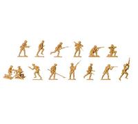 Airfix Seconde Guerre Mondiale Britannique 8ème armée, Coffre de Figurines 1: 76 Échelle Multicolore