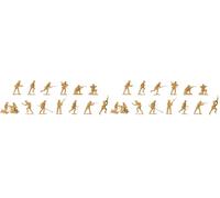 Airfix Seconde Guerre Mondiale Britannique 8ème armée, Coffre de Figurines 1: 76 Échelle Multicolore (Lot de 2)