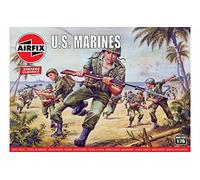 AIRFIX - Seconde Guerre Mondiale Marines des États-Unis Multicolore 1 : 76 Scale