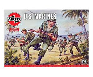 Airfix Seconde Guerre Mondiale Marines des États-Unis Multicolore 1 : 76 Scale