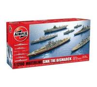 Airfix - Sink the Bismarck! Waterline Battleships