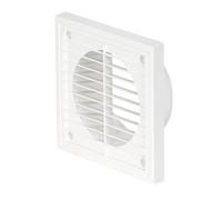 Airflow 52641106 Grille Fixe, Blanc, 125 mm