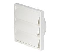 Airflow 71984001 Grille à Rabat gravitaire, Blanc, 150 mm