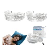 AirFlow Dispositif contre le ronflement et l'apnée du sommeil，embout buccal anti ronflement，sans odeur, doux et efficace,améliore la respiration et lutte contre le bruxisme