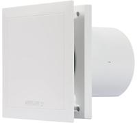 Airflow QT150B Extracteur 150mm - Fabriqué en Allemagne, 2 vitesses, Ultra silencieux 35 dB(A), Éco 6/10W, Débit 72 L/s, Certifié QuietMark, Garantie 3 ans