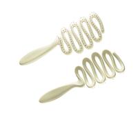 Airflows Peigne texturisant pour cheveux plats Crée des volumes naturels Construction ABS pour un coiffage quotidien Design creux Peigne à cheveux volumateur