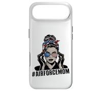 Airforce Mom Apparel American Messy Chignon Cheveux Airforce Mom Coque pour iPhone Air