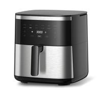 Airfryer 7L, friteuse à air XXL sans huile avec écran tactile, friteuse avec affichage numérique, 1800 W, mode shake, minuterie, livre de recettes, température maximale 200°c,type2