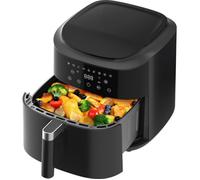 Airfryer 9L XXL - Friteuse à Air Chaud 2350W avec Écran Tactile, 9 Programmes, Panier Lavable, Cuisson Peu ou Sans Huile, Compacte