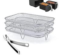 Airfryer Accessoires pour friteuse à air chaud en acier inoxydable 304 20 x 14 cm