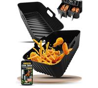Airfryer Accessoires pour Ninja Dual Zone AF400EU AF451EU AF300EU 7,6-9,5 l, moule en silicone pour XL SL400EU, Tower T17088, Keplin, EMtronics, friteuse à air chaud, Ninja Airfryer