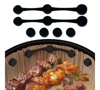 Airfryer Aimant, boucle en silicone, fermeture magnétique résistante à la chaleur pour papier parchemin - Doublure sécurisée, fixation résistante au papier pour la cuisine des familles et des amis