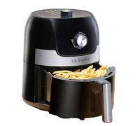 Airfryer Alpina - Friteuse Électrique - 3,5 L - 80 à 200 °C - Minuteur jusqu'à 60 minutes - 1400 W, Noir