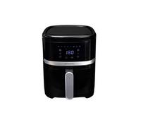 Airfryer avec une capacité de 4.2 litres, un écran tactile numérique et protection contre la surchauffe Noir