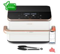 AirFryer - COSORI - DualBlaze Twinfry Pro Ceramic - 10 L - Blanc - Connectée Wi-Fi
