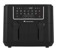 Airfryer Friteuse Sans Huile CONTINENTAL EDISON 9L - Double Bacs - 2400W - Noir