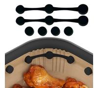 Airfryer Magnet Silikonschnalle - Airfryer Magnet -gurte, Hitzebeständiger Flugfryer Magnetschloss Für Pergamentpapier | Liner Halter Mit Vielseitigem Gebrauch Für Familien Lebensmittelliebha