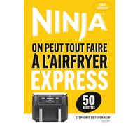 Livre de cuisine HACHETTE Airfryer Ninja - Recettes Express 50 rec