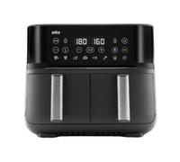 Braun TD 3030I BK Double 8 L Autonome 2850 W Friteuse d’air chaud Noir
