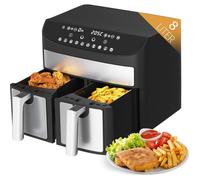 Airfryer XXL à double compartiments - 2 x 8L - 2400W