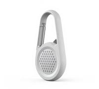 AirGear® AirTag Étui avec mousqueton + insert de protection supplémentaire - Étui de protection Snap-&-Lock en ABS et silicone - Compatible avec Apple AirTag, clip pour clés, bagages, animaux