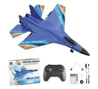 AirGlide Avion de Chasse Télécommandé SU-35 - Jouet pour Enfant - Nez Anti-Collision Incassable - Avion Rc radiocommandé Flexible et Indestructible - Planeur Facile à Piloter 2,4 GHz - 300m de portée