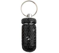 AIRHSKWI Collier multifonction en alliage robuste en forme de boulochage avec espace d'identification médicale pour homme et femme, tissu/plume