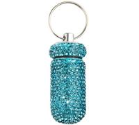 AIRHSKWI Collier multifonction en alliage robuste en forme de boulochage avec espace d'identification médicale pour homme et femme, tissu/plume