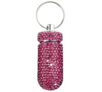 AIRHSKWI Collier multifonction en alliage robuste en forme de boulochage avec espace d'identification médicale pour homme et femme, tissu/plume