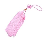 AIRHSKWI Épées chinoises en soie glacée - Accessoires d'arts martiaux pour les amateurs de Kung Fu et les artistes de danse, tissu/plume